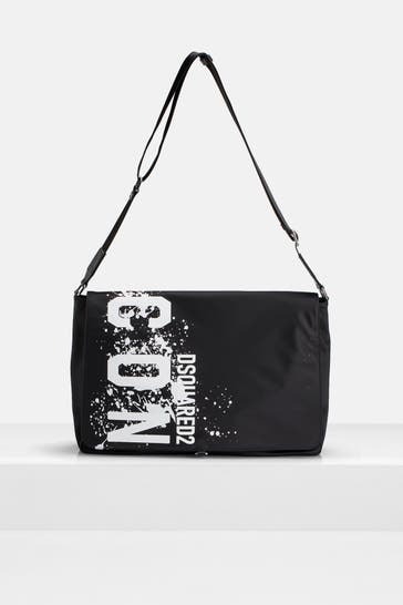 DSQUARED2 Umhängetasche 'Postman' schwarz