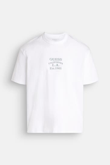 GUESS T-Shirt weiß