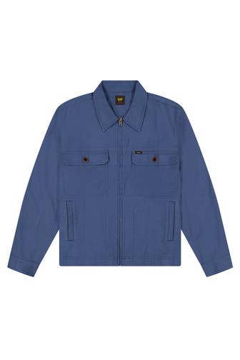 LEE Übergangsjacke 'Utility' azurblau