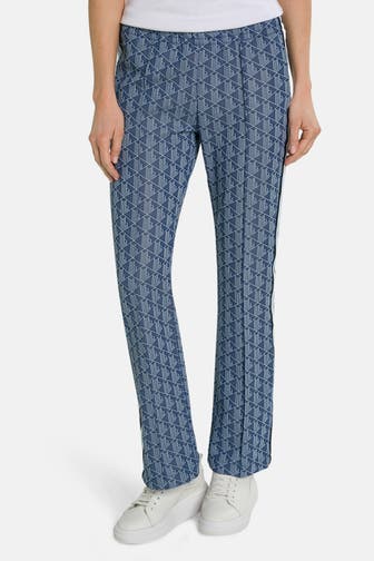 LACOSTE Joggpants dunkelblau gemustert