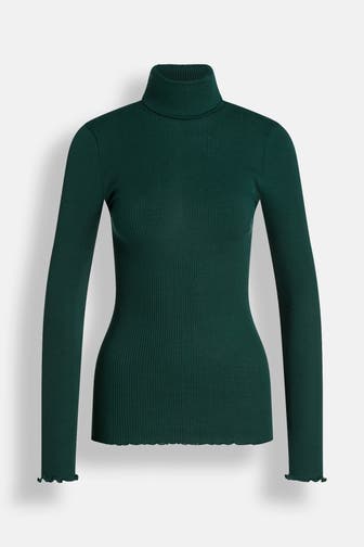 ROSEMUNDE Longsleeve 'Balta' waldgrün