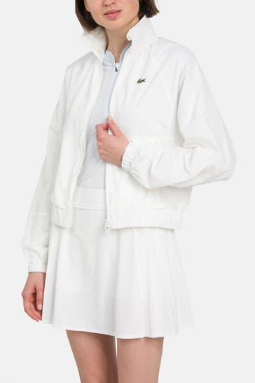 LACOSTE Übergangsjacke weiß