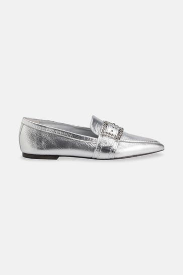 KENNEL & SCHMENGER Slipper 'Greta' silber