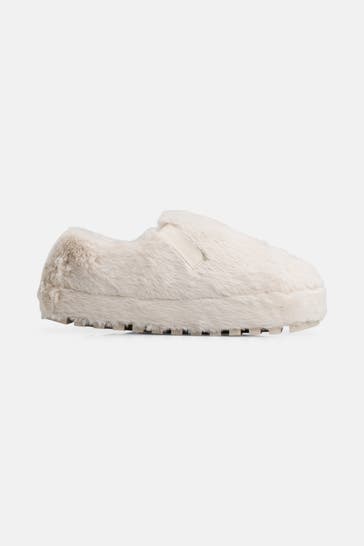 CALVIN KLEIN Hausschuhe 'Holly' offwhite