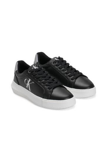 CALVIN KLEIN Ledersneaker 'Serafina' schwarz