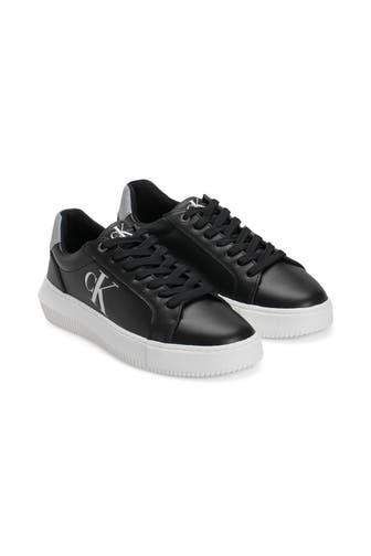 CALVIN KLEIN Ledersneaker 'Serafina' schwarz