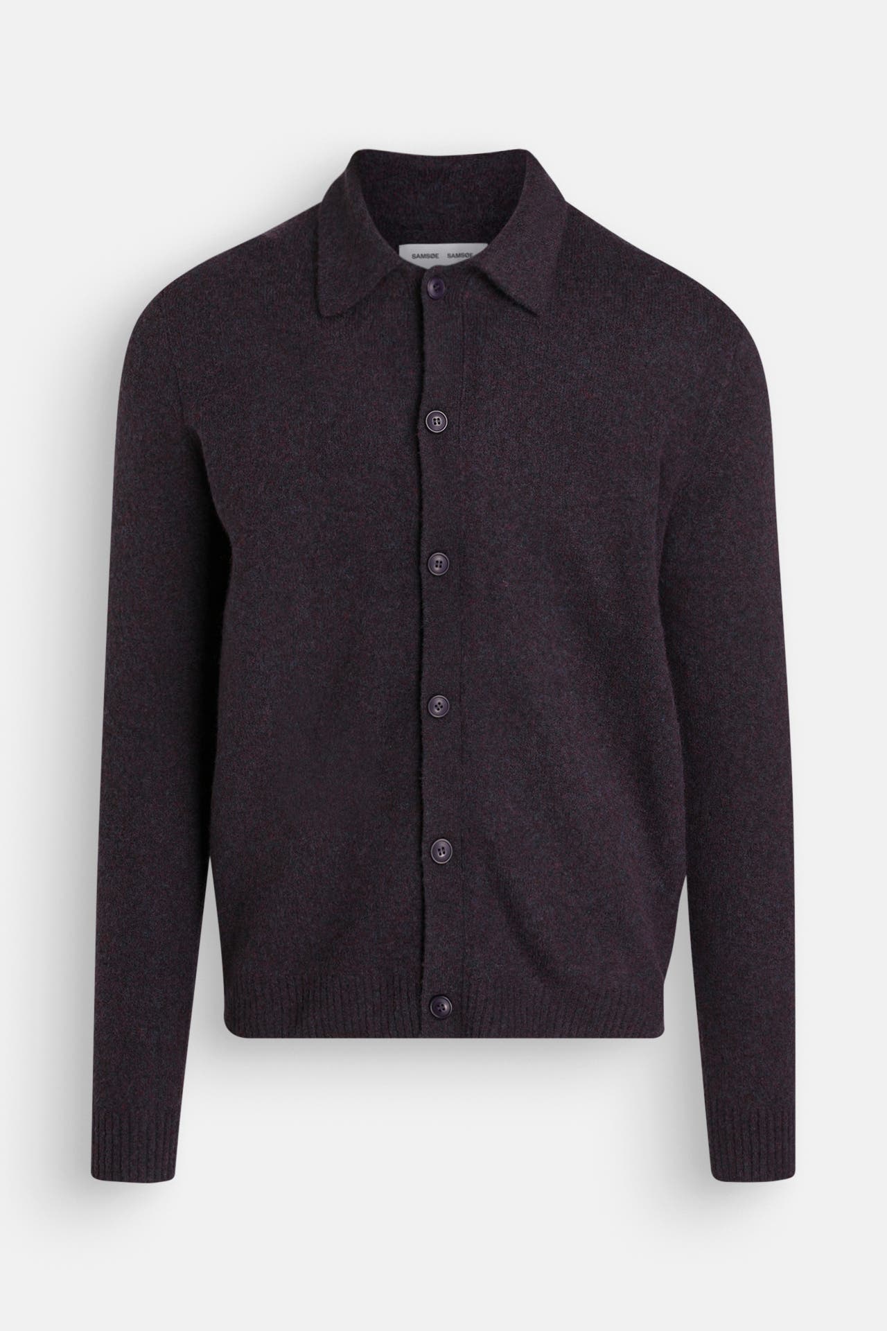 SAMSØE & SAMSØE Cardigan 'Sabutler' aubergine, Bild 1