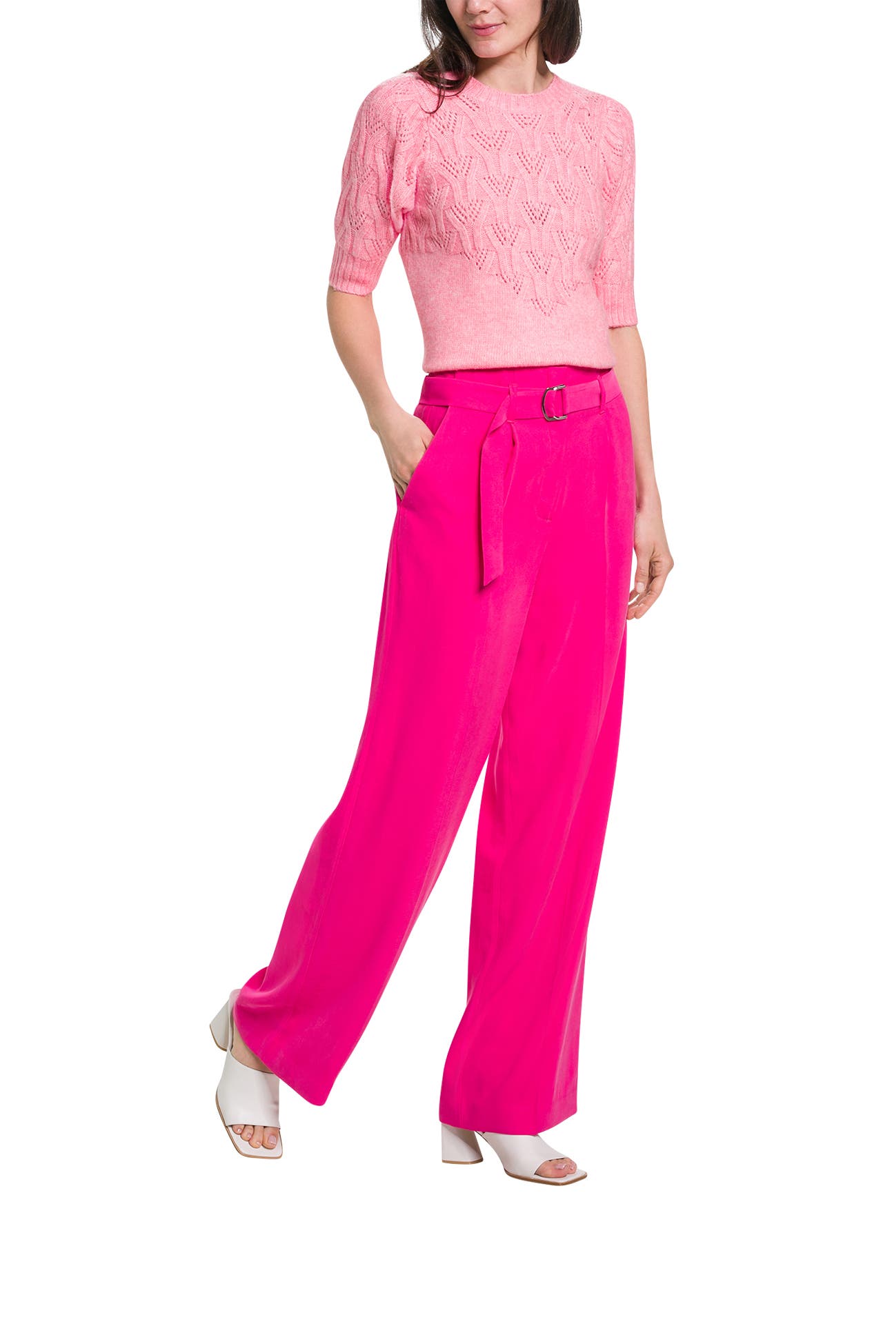 COMMA, Marlenehose pink, Bild 1