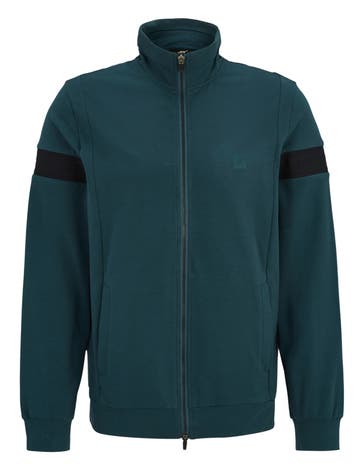JOY SPORTSWEAR Sweatjacke 'Bernd' petrol