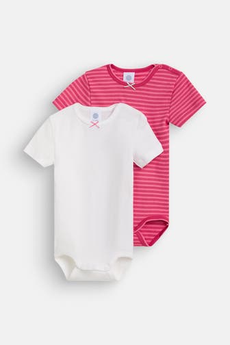 SANETTA 2er-Pack Bodies mehrfarbig