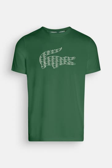 LACOSTE T-Shirt dunkelgrün