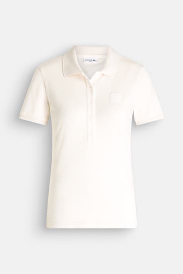 LACOSTE Polo-Shirt creme