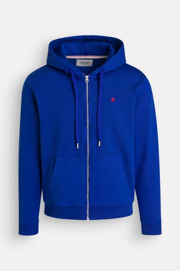 REPLAY Sweatjacke royalblau