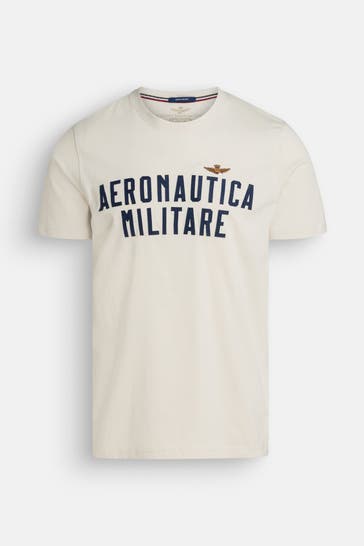 AERONAUTICA MILITARE Beige T-Shirt