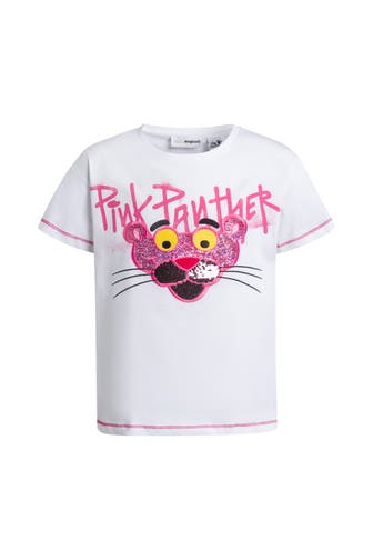 DESIGUAL T-Shirt weiß