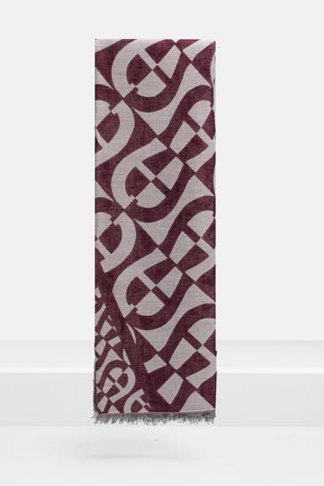 AIGNER Tuch gemustert 