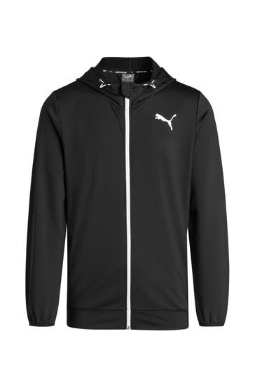 PUMA Sweatjacke schwarz