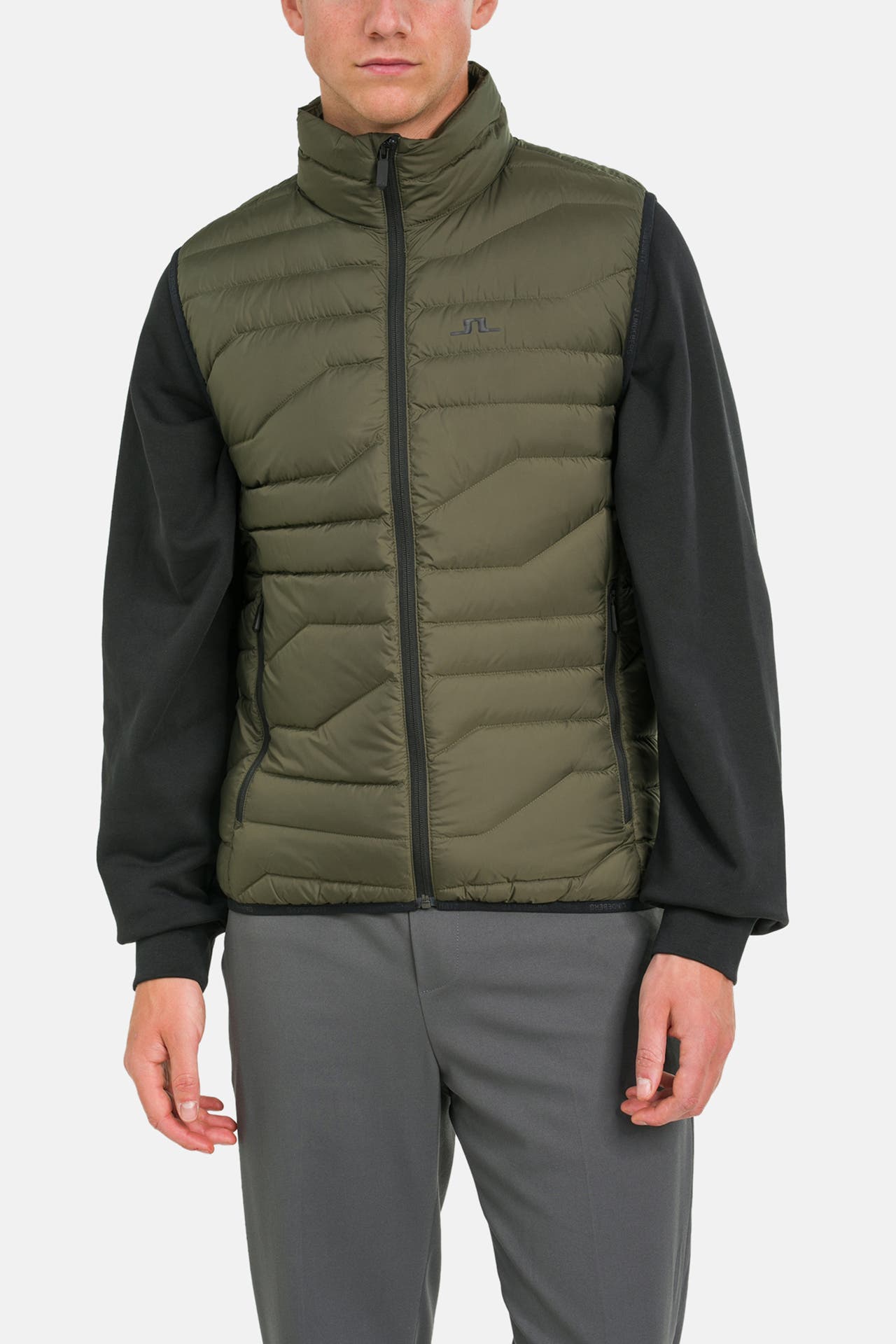 J.LINDEBERG SPORTSWEAR Daunenweste oliv, Bild 1
