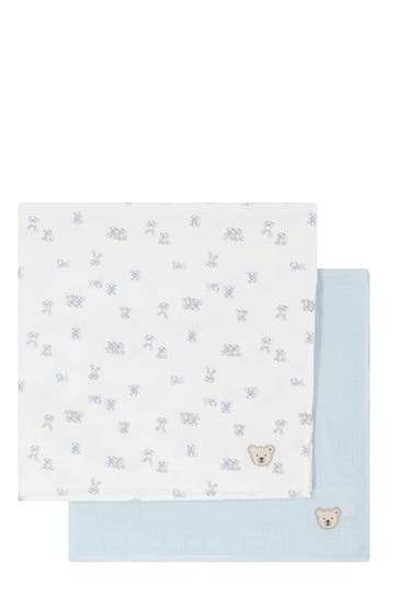 STEIFF 2er-Pack Mulltücher mehrfarbig