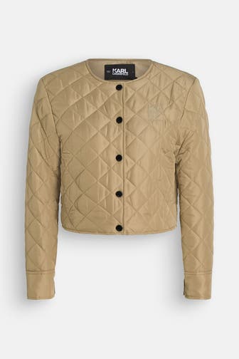 KARL LAGERFELD Light-Steppjacke hellbraun