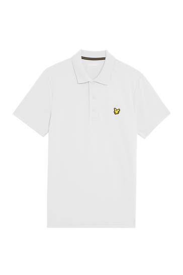 LYLE&SCOTT Polo-Shirt weiß