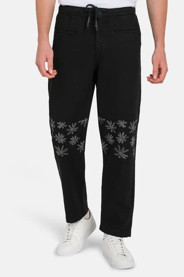DESIGUAL - Stoffhose schwarz