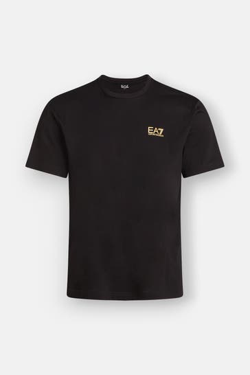 EA7 T-Shirt schwarz