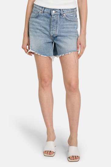 HUGO Jeansshorts 'Gealea' blau
