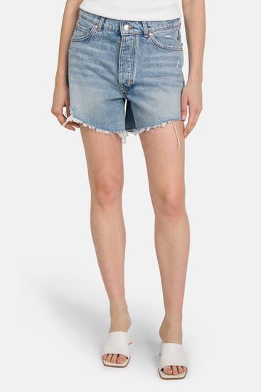 HUGO - Jeansshorts 'Gealea' blau