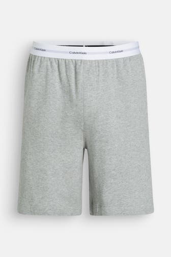 CALVIN KLEIN Pyjamashorts hellgrau