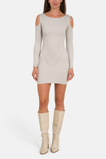 GUESS Strickkleid 'Emely' greige