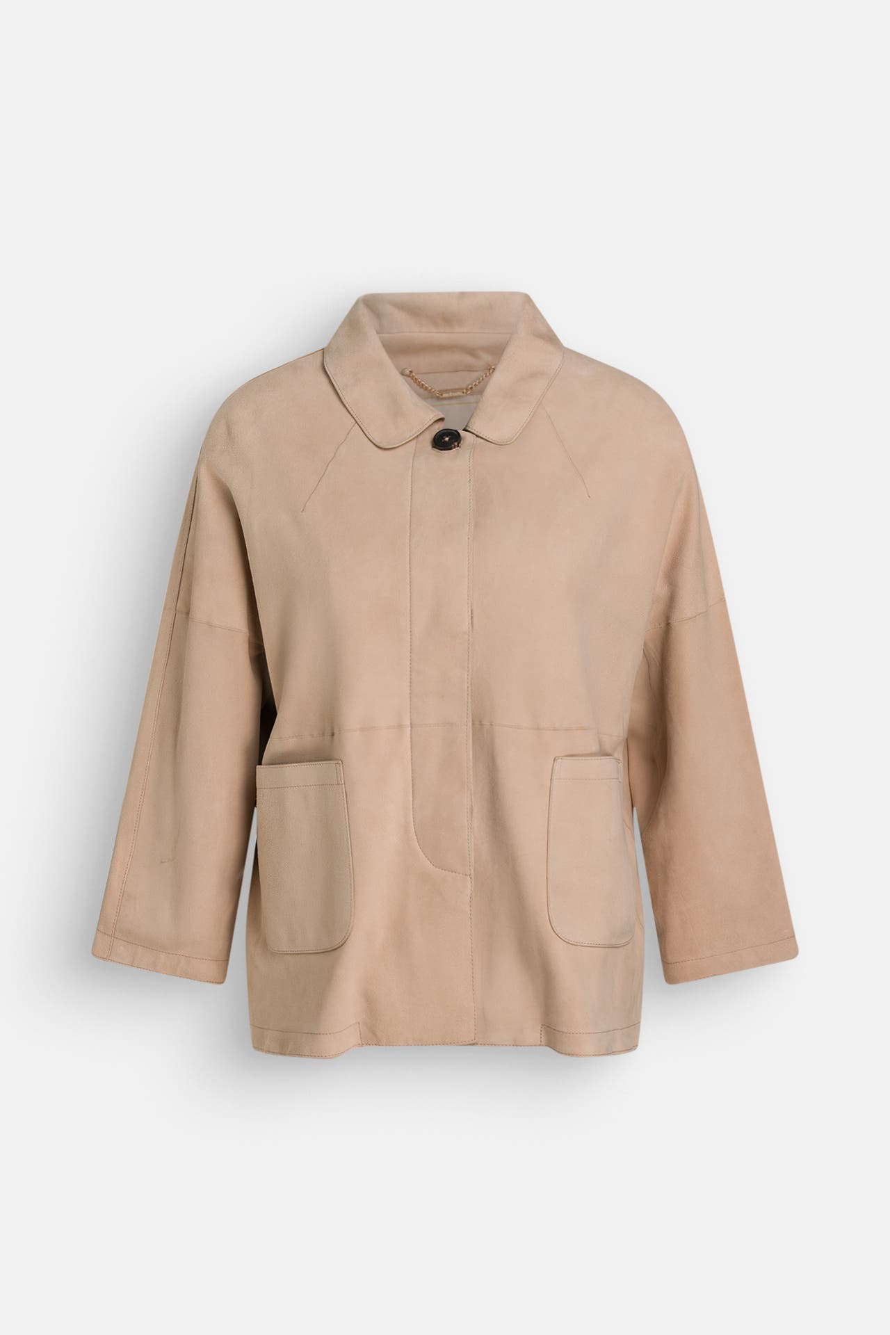 MABRUN Lederjacke 'Stelle' beige, Bild 1
