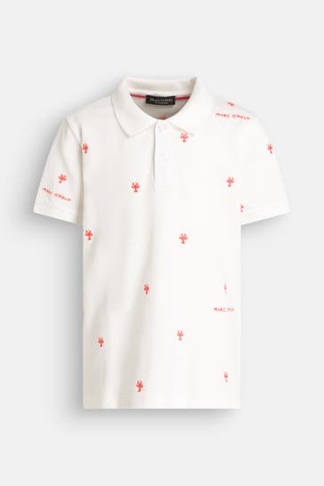 MARC O'POLO Polo-Shirt gemustert