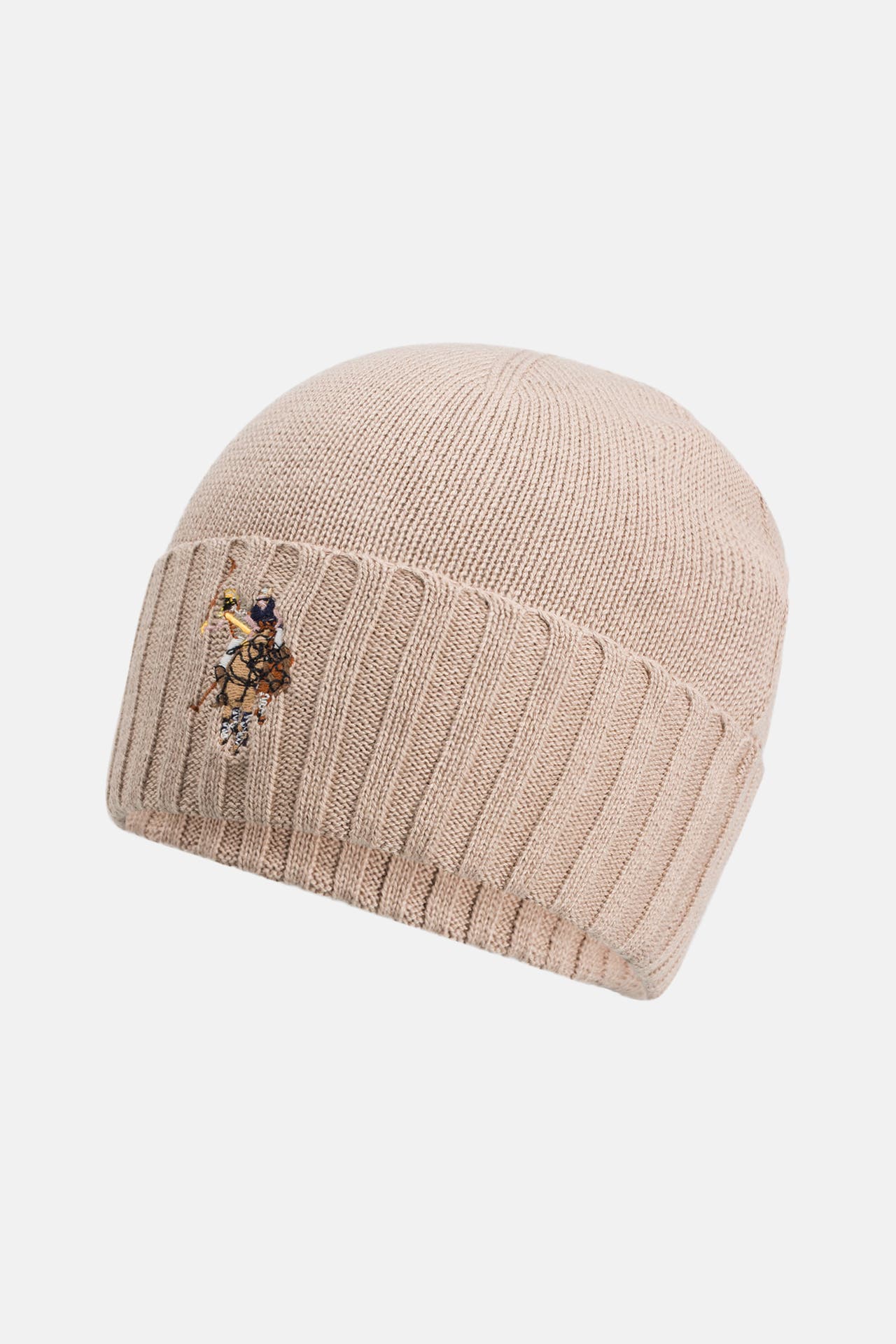 U.S. POLO ASSN. Strickmütze beige, Bild 1