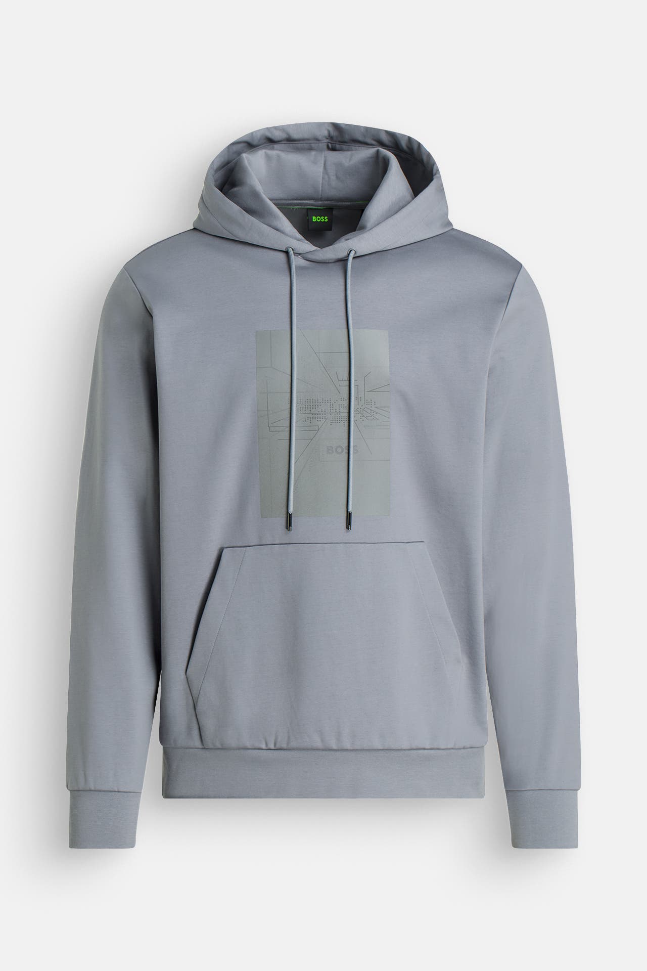 BOSS Hoodie 'Soody Mirror' grau, Bild 1