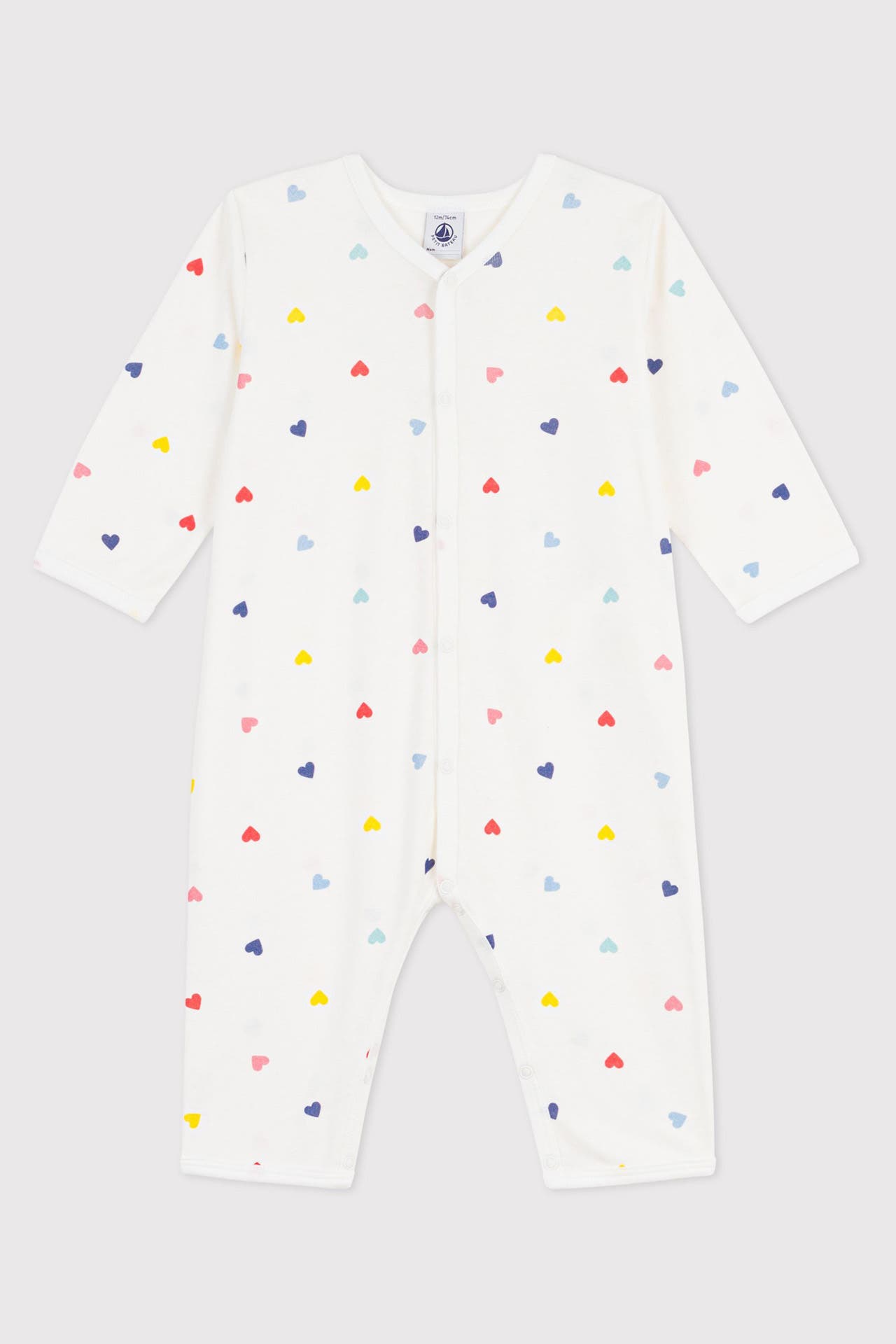 PETIT BATEAU Strampler gemustert, Bild 1