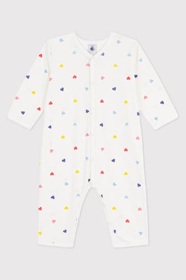 PETIT BATEAU Strampler gemustert