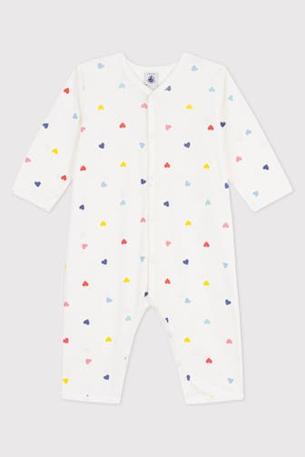 PETIT BATEAU Strampler gemustert