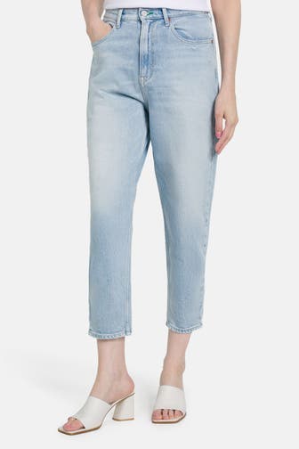 TOMMY HILFIGER Mom-Jeans 'Jean' hellblau