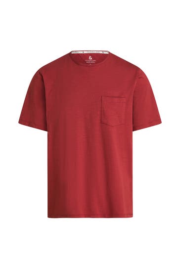 COLOURS & SONS T-Shirt ziegelrot