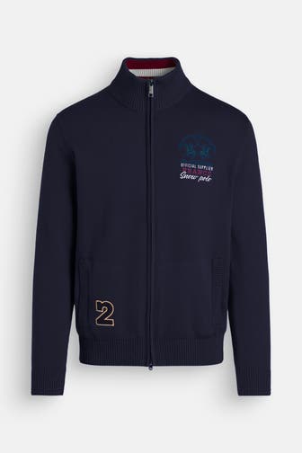 LA MARTINA Strickjacke dunkelblau