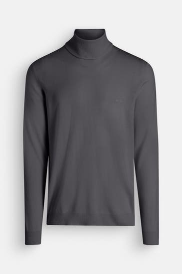 BOSS Rollkragenpullover 'Baldebert' dunkelgrau