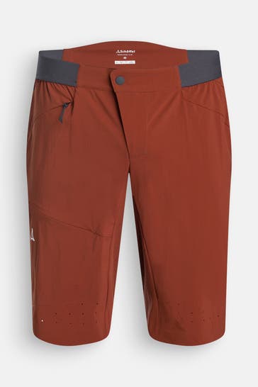 SCHÖFFEL Fahrradshorts terracotta