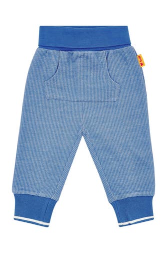 STEIFF Sweatpants blau gestreift