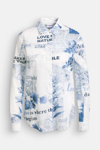 DESIGUAL Bluse gemustert