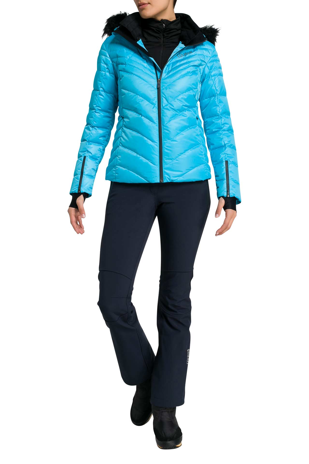COLMAR Skijacke 'Ancolie' türkis, Bild 1