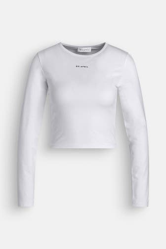 OH APRIL Longsleeve 'Ica' hellgrau