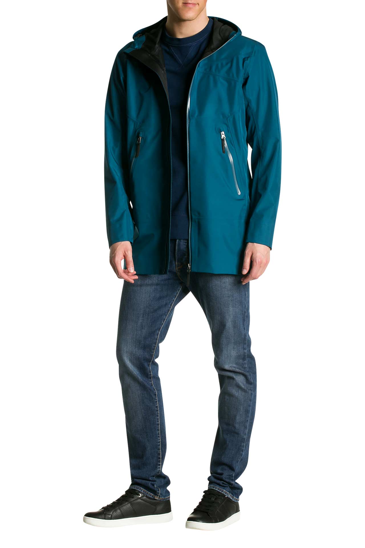 ODLO Regenparka 'Narvik' petrol, Bild 1