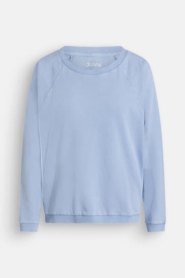 JUVIA Sweatshirt taubenblau