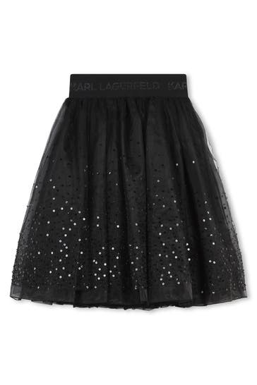 KARL LAGERFELD Rock schwarz